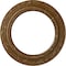 Ekena Millwork Andrea Ceiling Medallion (Fits Canopies up to 8"), 12"OD x 8"ID x 1/2"P, Smokey Topaz Crackle CM12ADSTC - alternate 1